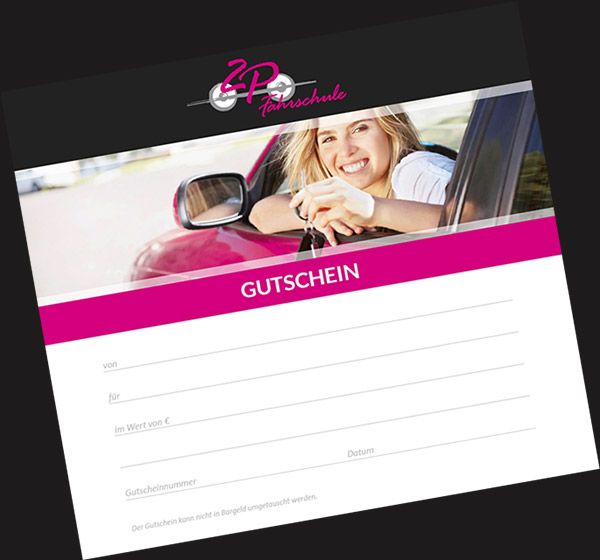 Gutschein führerschein Jetzt Gutscheine